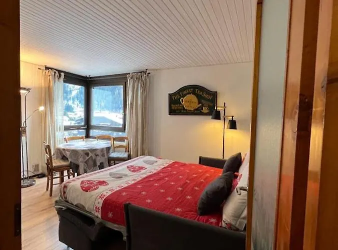 Dent Du Caiman, Hyper Centre, Parking, Vue Mont Blanc Апартаменты Шамони